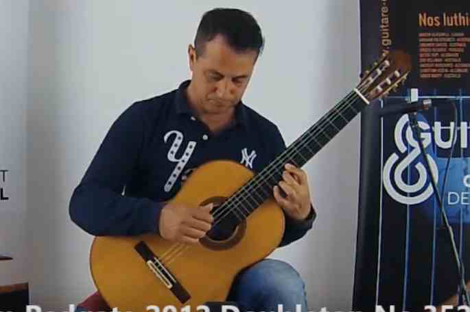 Classical concert guitar