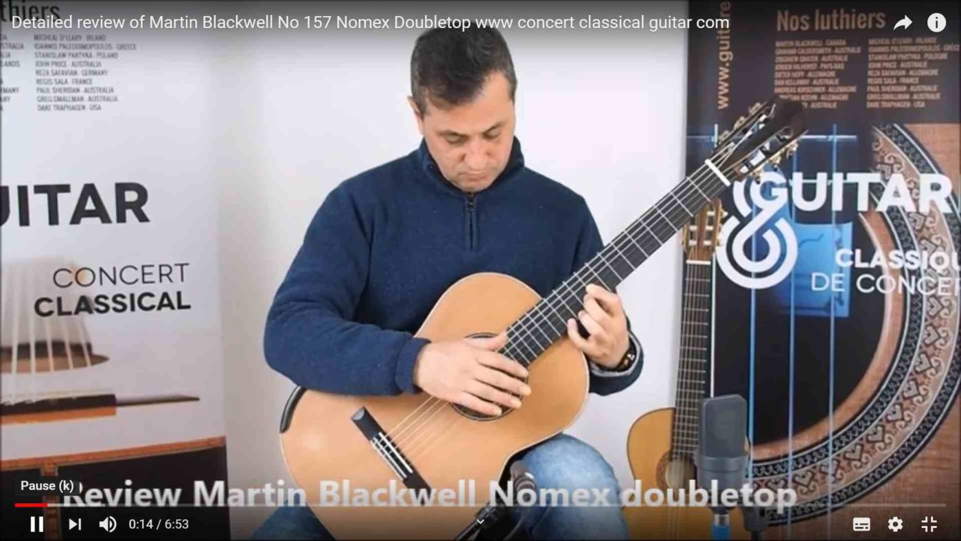 Classical concert guitar