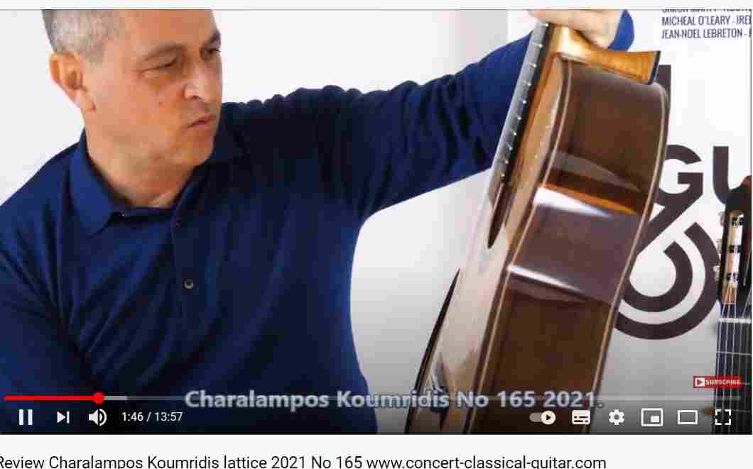 Classical concert guitar