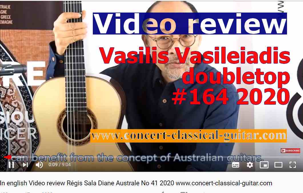 Classical concert guitar