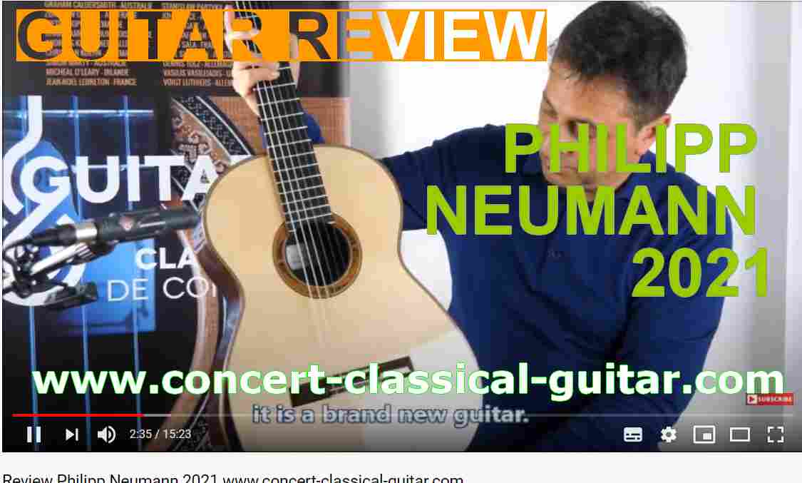 Classical concert guitar
