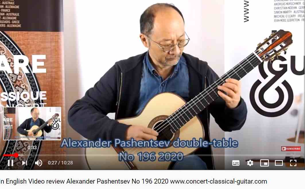 Classical concert guitar