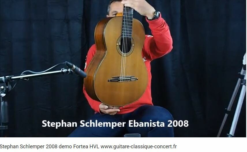 Classical concert guitar