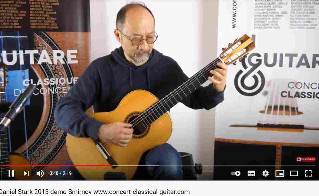 Classical concert guitar